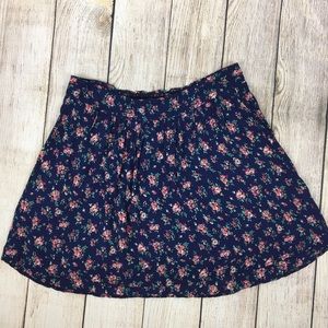 Old School 00s Delia’s Floral Mini Swing Skirt SzM